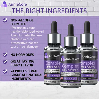 AnnleCore® Complex Men's Drops🚀[Super-Potent Version💥]🛬