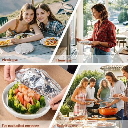 Cilifer®Reusable Aluminum Foil Food Covers