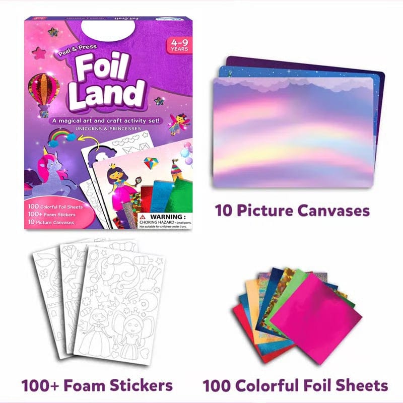 Cilifer®Foil Art & Craft Activity 🤲💓No Mess Art Kit
