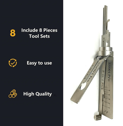Cilifer®Stainless Steel Key Decoder(Only applicable to Flat Key Lock)