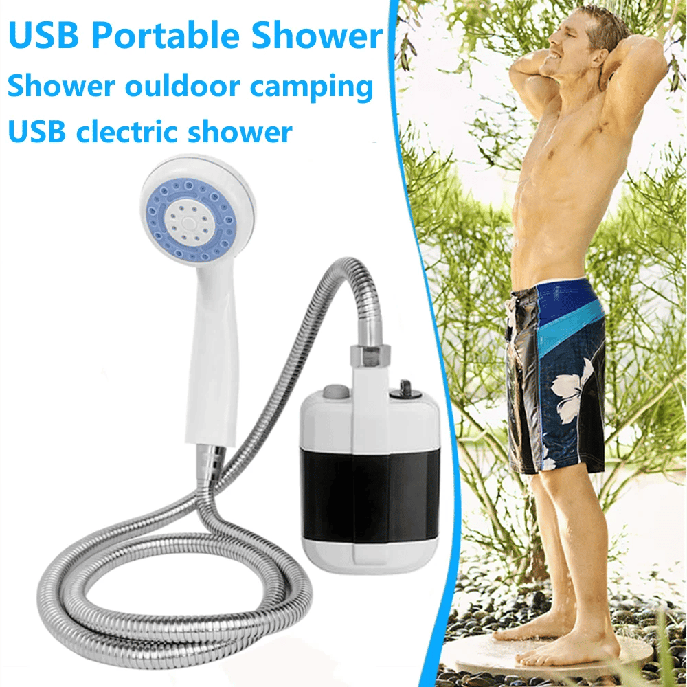 Cilifer®Portable Camping Shower with Adjustable Flow – For Easy & Convenient Outdoor Cleaning!