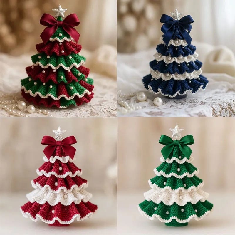 Cilifer®DIY Crochet Christmas Tree Kit – Create Your Own Holiday Magic