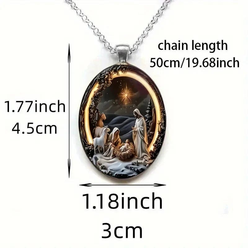 Cilifer®Christmas Nativity Pendant - Faithfulm Anniversary Limited