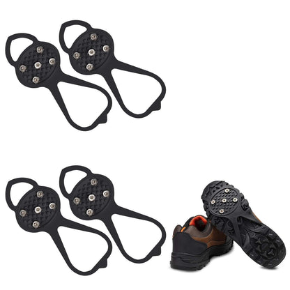 Cilifer®2 Pairs Ice Grippers Traction Cleats