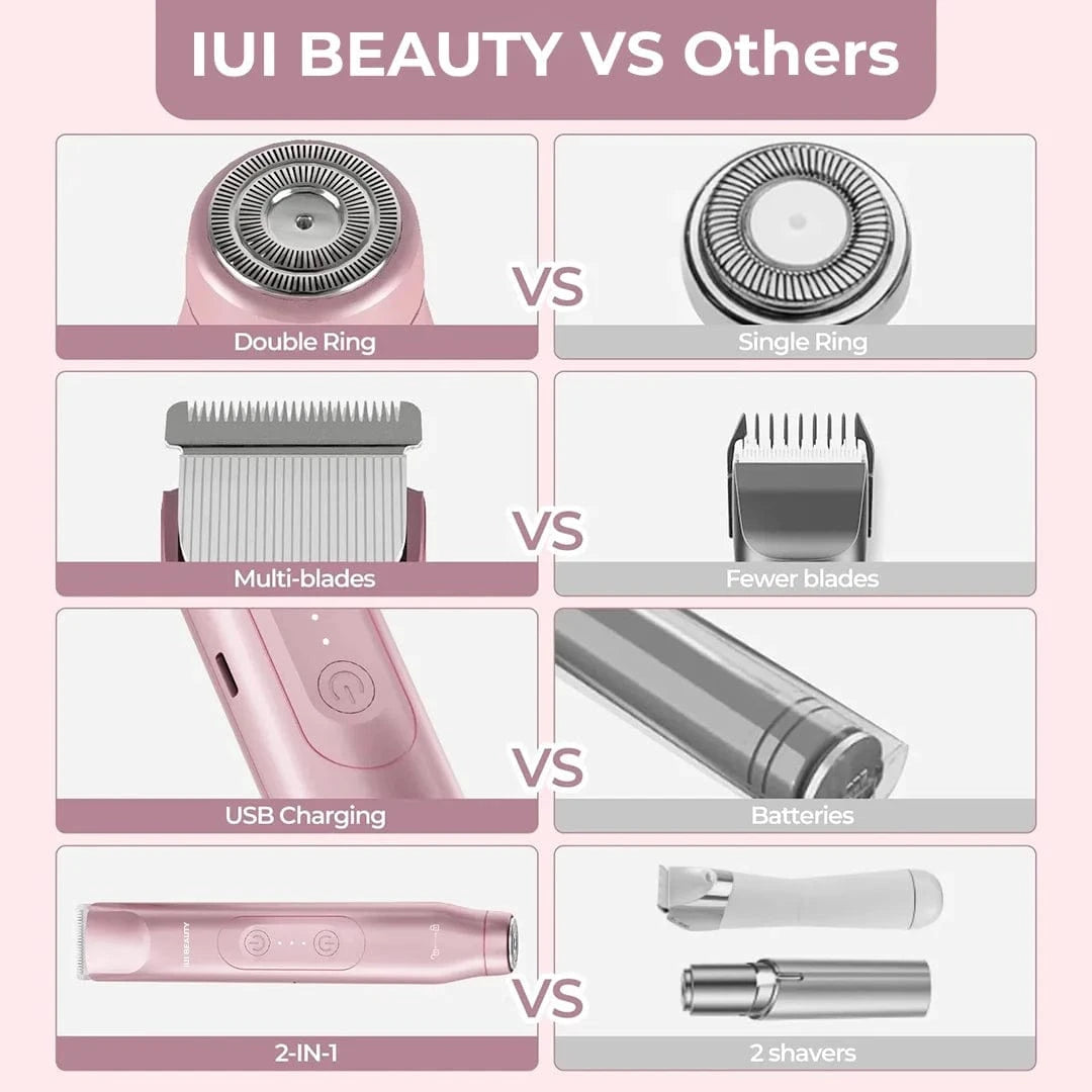 CZTICLE®2-in-1 Painless Bikini Hair Trimmer