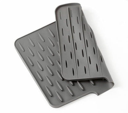 CZTICLE®💥No-Spill Silicone Worktop Saver – Heat-Resistant & Non-Slip Mat for Drip-Free Drying💥