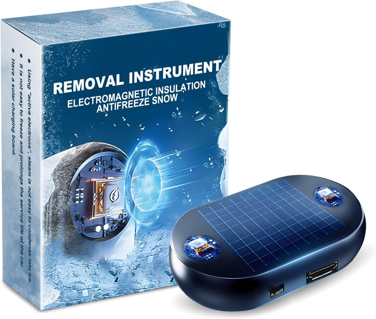 Cilifer®2025 Newest Electromagnetic Snow and Ice Prevention Device (Solar Powered)