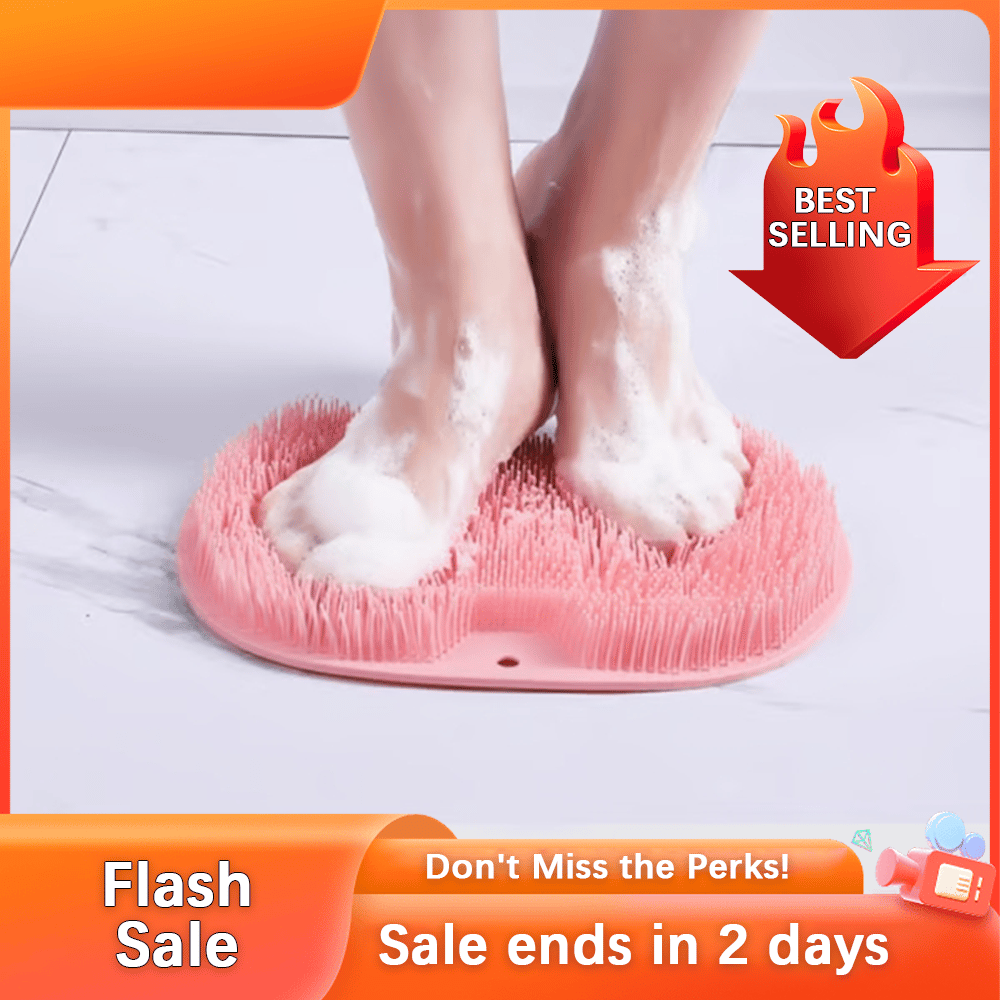 Cilifer®Silicone Shower Foot Scrubber Mat .Best gifts