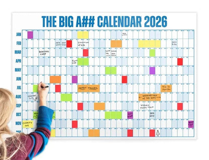 Cilifer®The Big A## Calendar 2026 - Design Your Amazing 2026!🏃