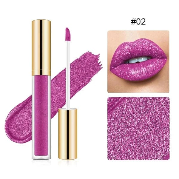 Luhaka®Metallic Liquid Diamond Glitter Lipstick