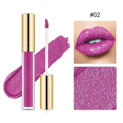 Luhaka®Metallic Liquid Diamond Glitter Lipstick