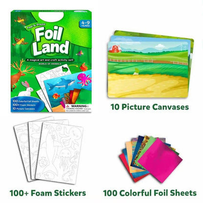 Cilifer®Foil Art & Craft Activity 🤲💓No Mess Art Kit