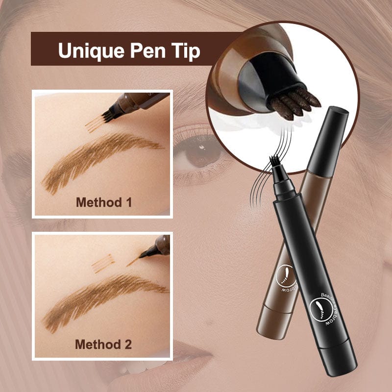LUHAKA®🎁Buy 1 Get 1 Free🔥Waterproof Four-tip Beard and Eyebrow Pen✨