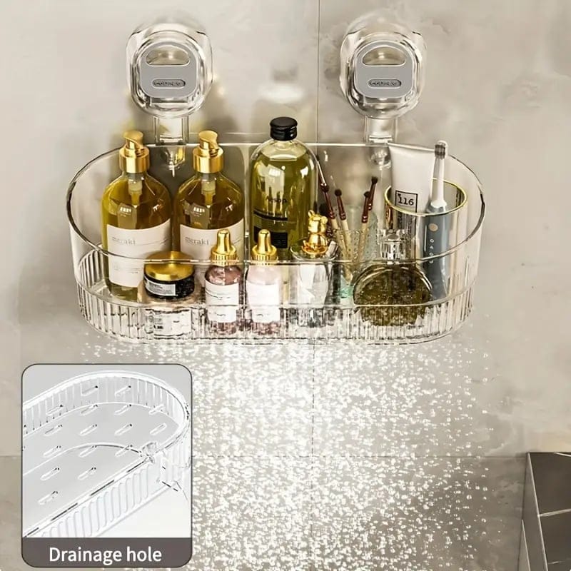 Cilifer®No-Drill Bathroom Suction Storage Box