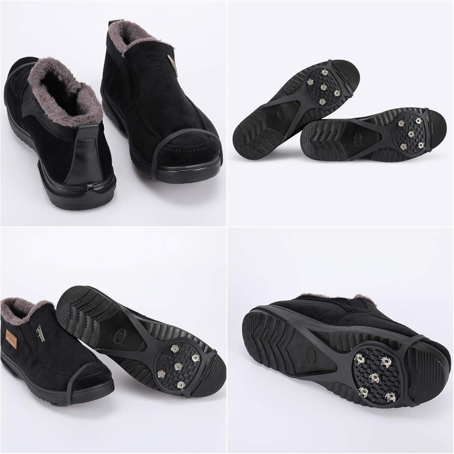 Cilifer®2 Pairs Ice Grippers Traction Cleats
