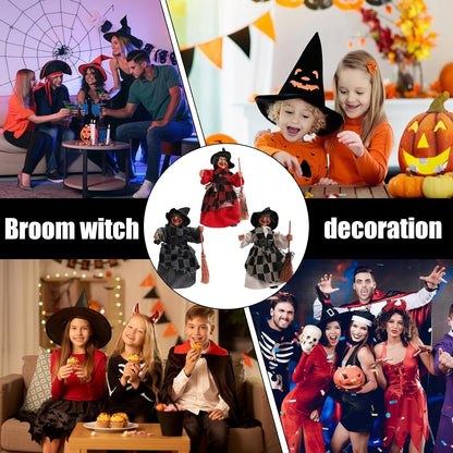 CZTICLE®🧙🧹Halloween Witch Doll Statue Decor Desktop