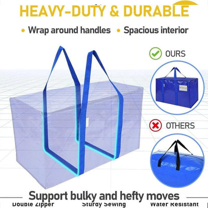 Cilifer®24 Gallon Extra Large Heavy Duty Foldable Moving Bags