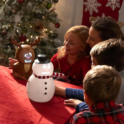 Cilifer®Talking Animated Santa Claus with Built in Projector & Speaker Plug'n Play