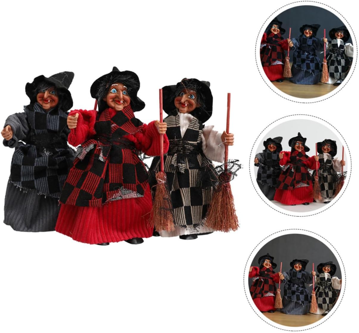 CZTICLE®🧙🧹Halloween Witch Doll Statue Decor Desktop