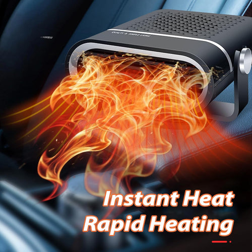 New Upgrade Portable Car Heater. 60s Fast Demisting Defroster