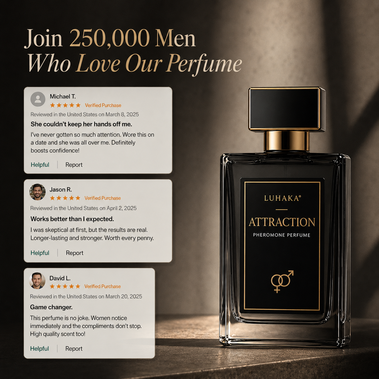 Luhaka® Attraction Pheromone Cologne for Men