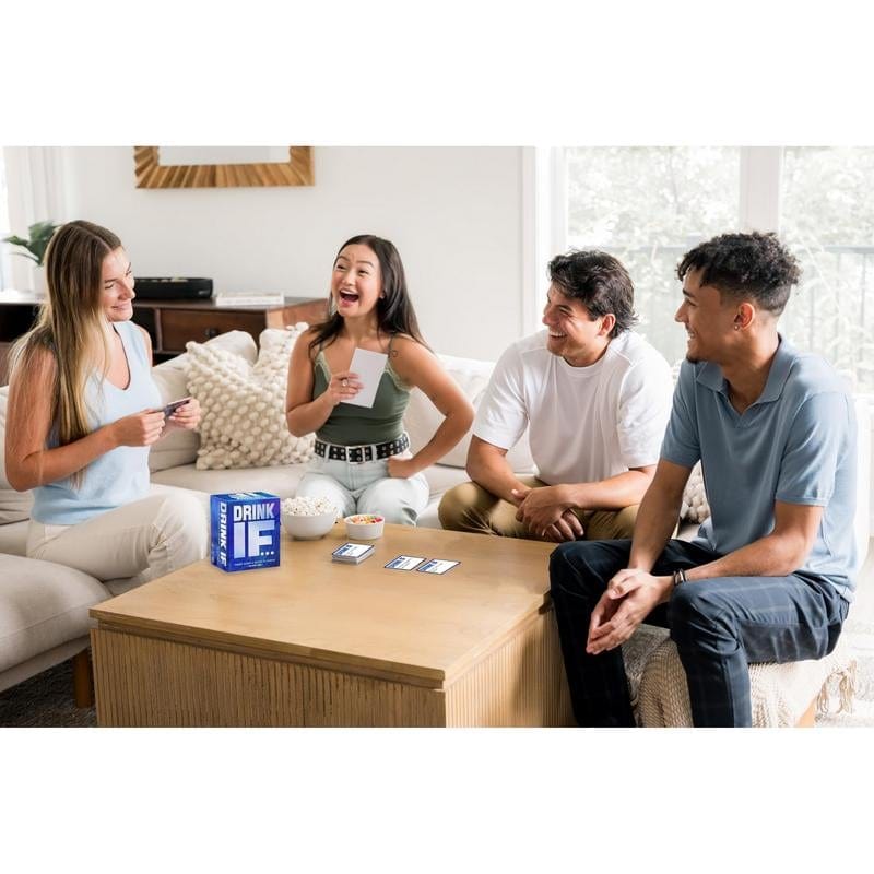 CZTICLE®🏆Drink IF... Hilarious Adult Drinking Game. Party Card Game for Friends & Family to get You Buzzed & Drunk