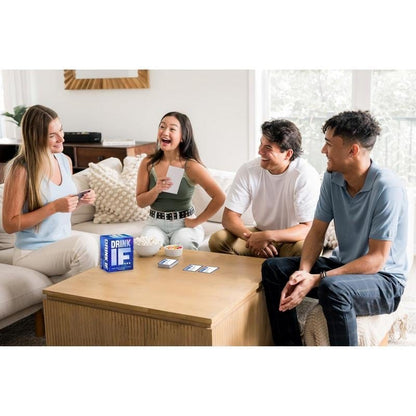 CZTICLE®🏆Drink IF... Hilarious Adult Drinking Game. Party Card Game for Friends & Family to get You Buzzed & Drunk