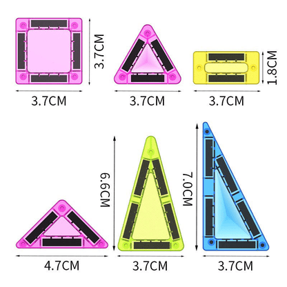 Cilifer® Children's Magnetic Building Blocks – STEM Educational Toys