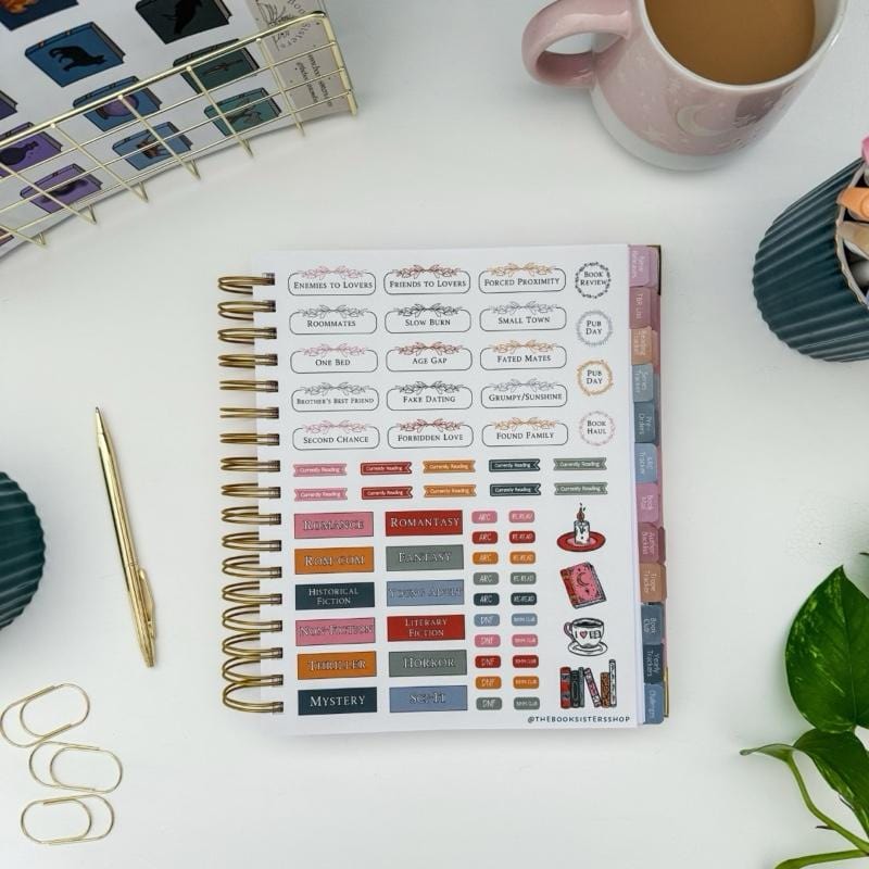 Cilifer®Reading Planner for Book Lovers(✨Hardcover)