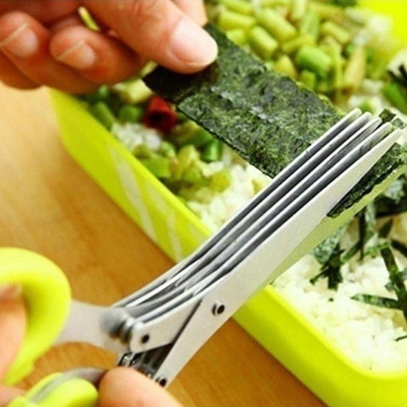 Cilifer®5 Blade Kitchen Salad Scissors