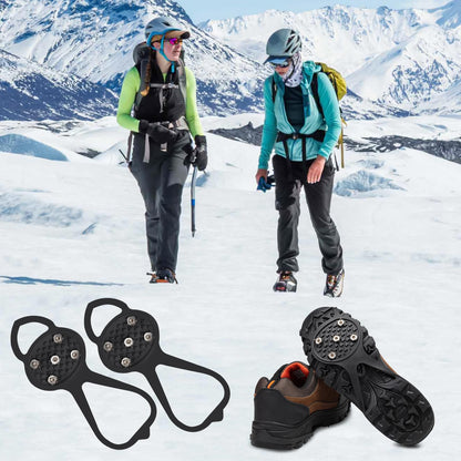 Cilifer®2 Pairs Ice Grippers Traction Cleats