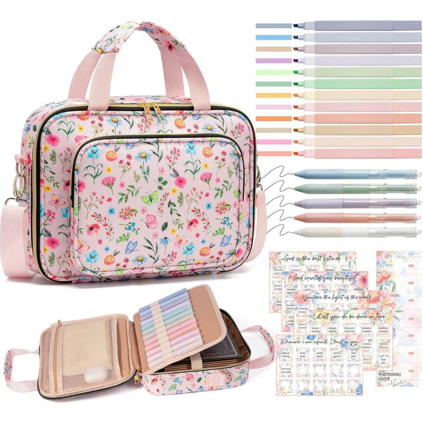 Cilifer®Pretty Bible Bag for Women - Ideal for Church & Gifting!