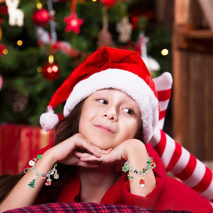Cilifer®DIY 24 Days Christmas Countdown Calendar Bracelets Set