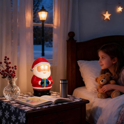 Cilifer®Talking Animated Santa Claus with Built in Projector & Speaker Plug'n Play