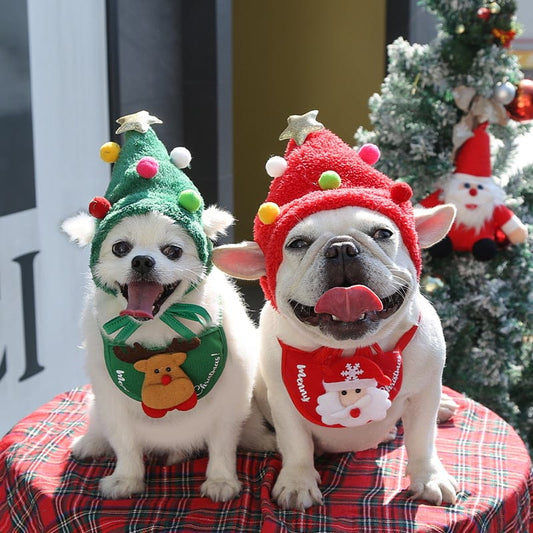 Cilifer®Adorable Christmas Tree Pom-Pom Hat