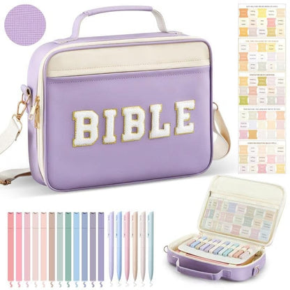 Cilifer®Pretty Bible Bag for Women - Ideal for Church & Gifting!