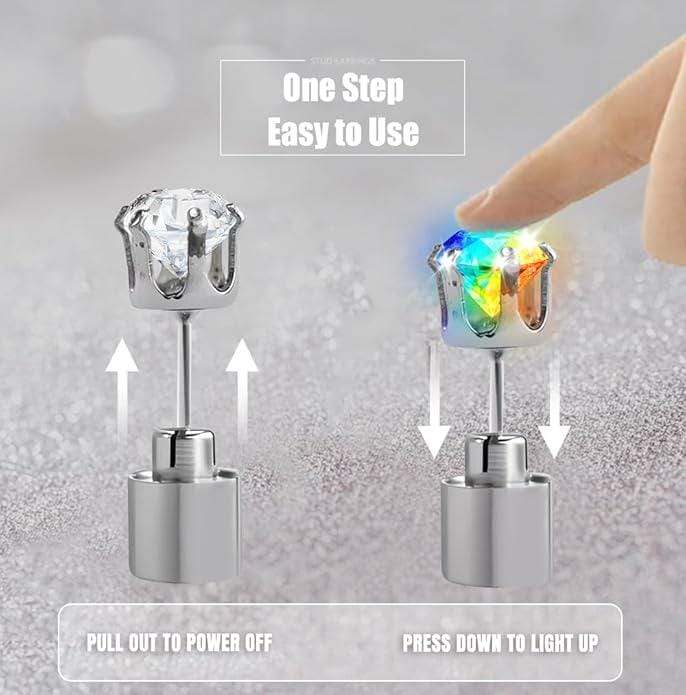 Cilifer® Christmas Early Discount✨LED Earrings. Light Up Stud Earrings