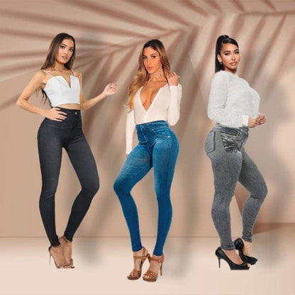 Cilifer®Thermal Fleece Denim Jeggings