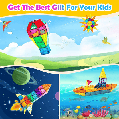 Cilifer® Children's Magnetic Building Blocks – STEM Educational Toys