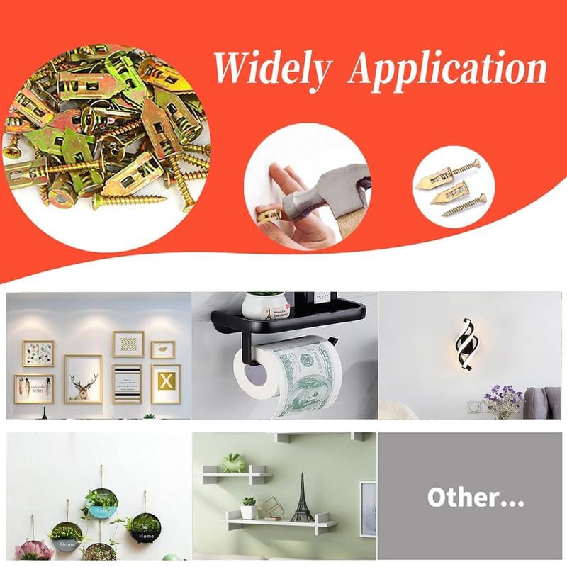 Cilifer®Self Drilling Drywall Anchors with Screws Kit