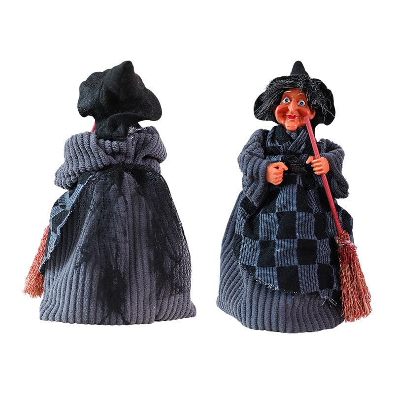 CZTICLE®🧙🧹Halloween Witch Doll Statue Decor Desktop