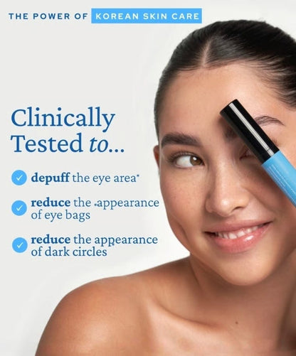 LUHAKA® Refreshing Eye Gel – Korean Formula with Caffeine. Hyaluronic Acid & Niacinamide