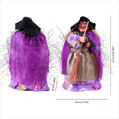 CZTICLE®🧙🧹Halloween Witch Doll Statue Decor Desktop