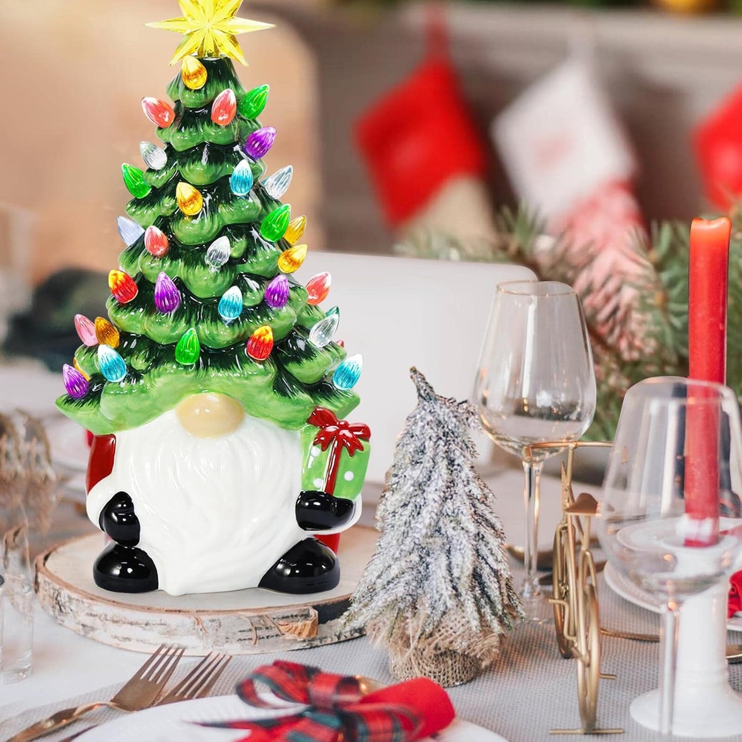 Cilifer®DIY Lighted  Christmas Gnome Tree - Best Gift For Family