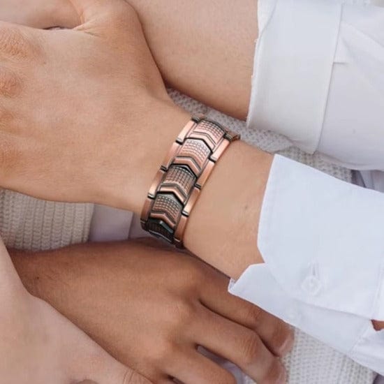 CZTICLE®🆕Mega New Week Sale 60% OFF - Magnetic Copper Bracelet【Buy 2 Free Shipping】