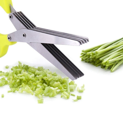 Cilifer®5 Blade Kitchen Salad Scissors