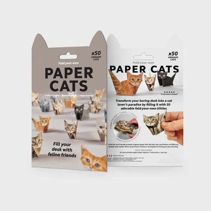 Cilifer®😻✨Easy DIY Paper Cats Kit | Guided Lines & Instructions Included 🎁