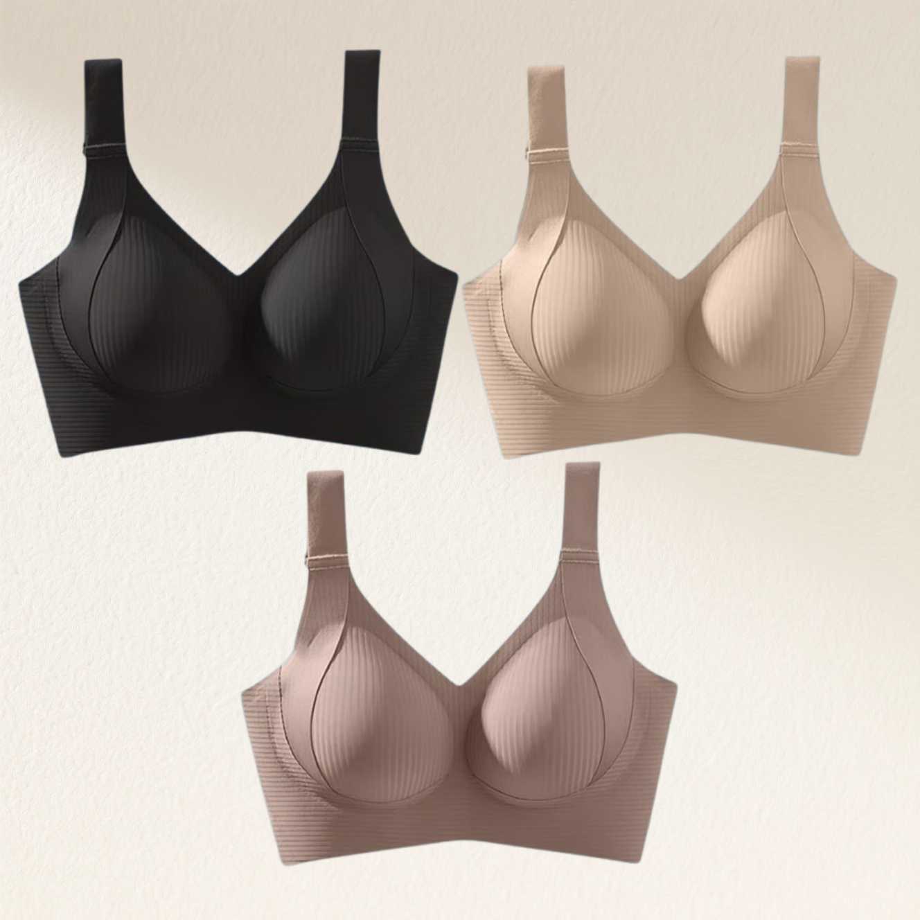 Cilifer®🎁Buy 1 Get 3 Packs🔥Super Firming Wire-Free Bra All-Day Comfort No More Sagging (3-Pack Value Set)