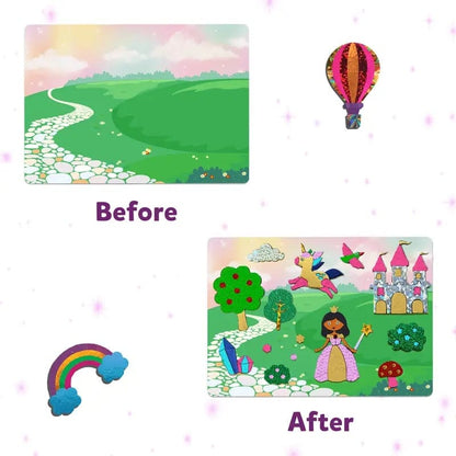 Cilifer®Foil Art & Craft Activity 🤲💓No Mess Art Kit
