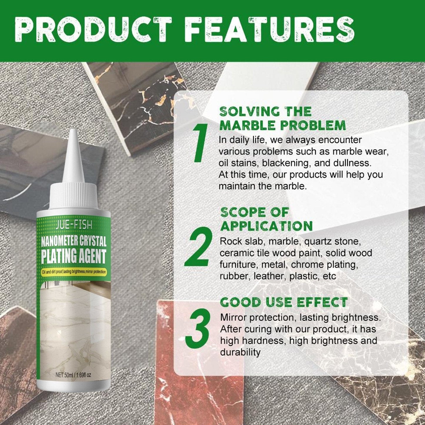 Cilifer®Nano Crystal Coating Agent for Tile & Furniture